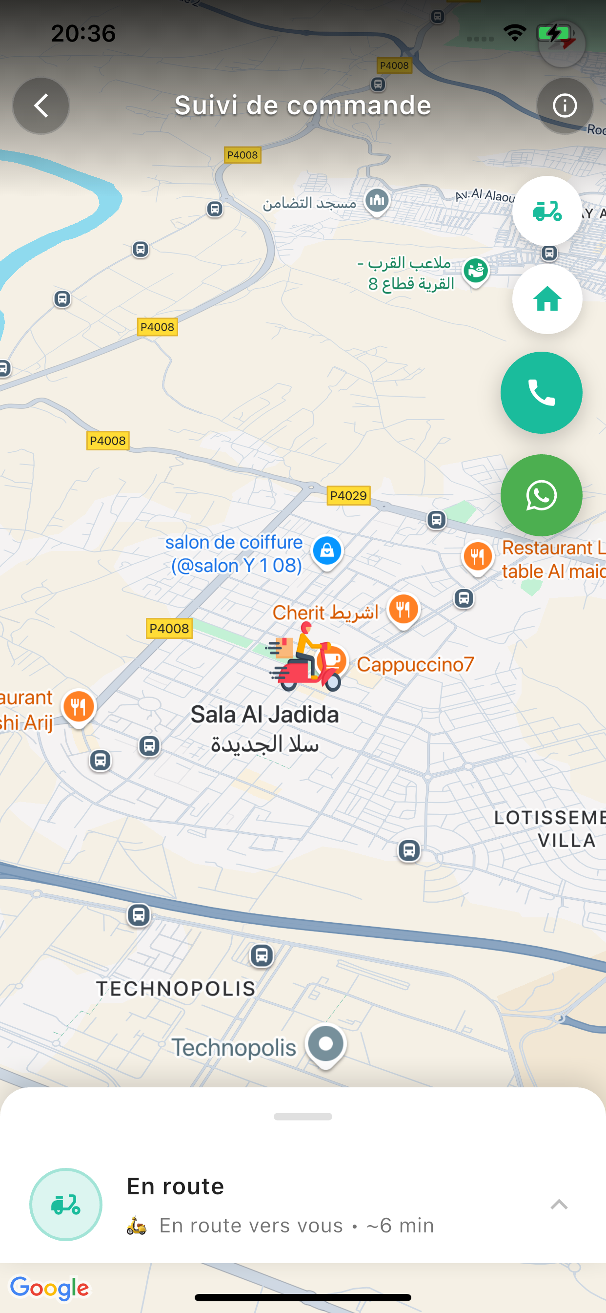 Client — Suivi de commande